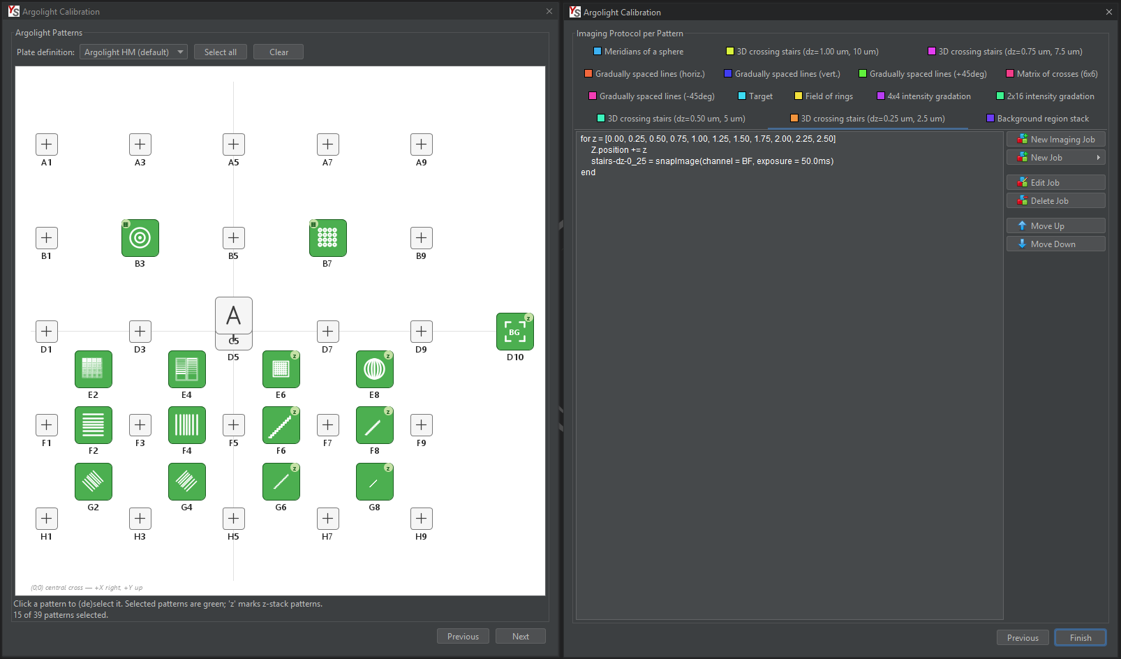 Argolight calibration — YouScope
